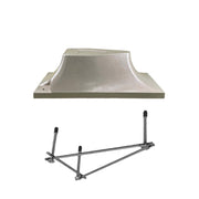 Global Pool Products 3-Bolt Diving Board Base with Jig – Fits 6 ft Boards – Sand