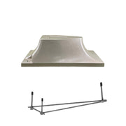 Global Pool Products 3-Bolt Diving Board Base with Jig – Fits 8 ft Boards – Sand