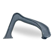 Global Pool Products Side Winder Deck-Mounted Pool Slide – Grey, Right Turn